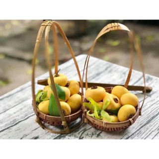 Xưởng SX- Quang gánh mini đựng đồ trang trí decor -Tre Việt