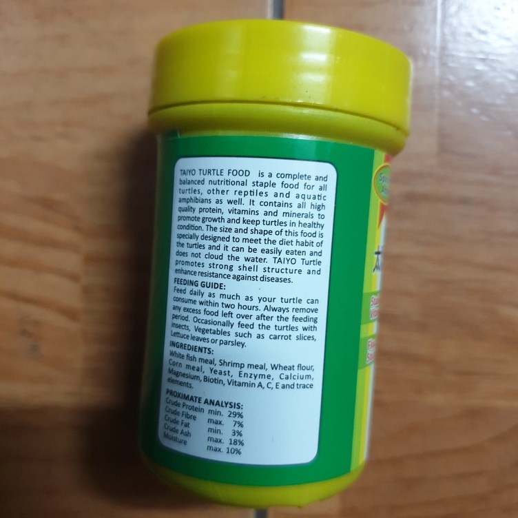 Thức Ăn Rùa, Baba Taiyo Hủ 40gr - Thức Ăn Turtle Food Cho Hồ Rùa Thuỷ Sinh