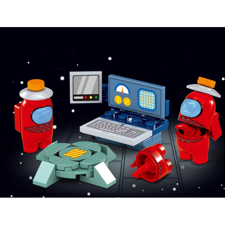 Đồ chơi Lego Among Us lắp ghép  - Giao hình ngẫu nhiên
