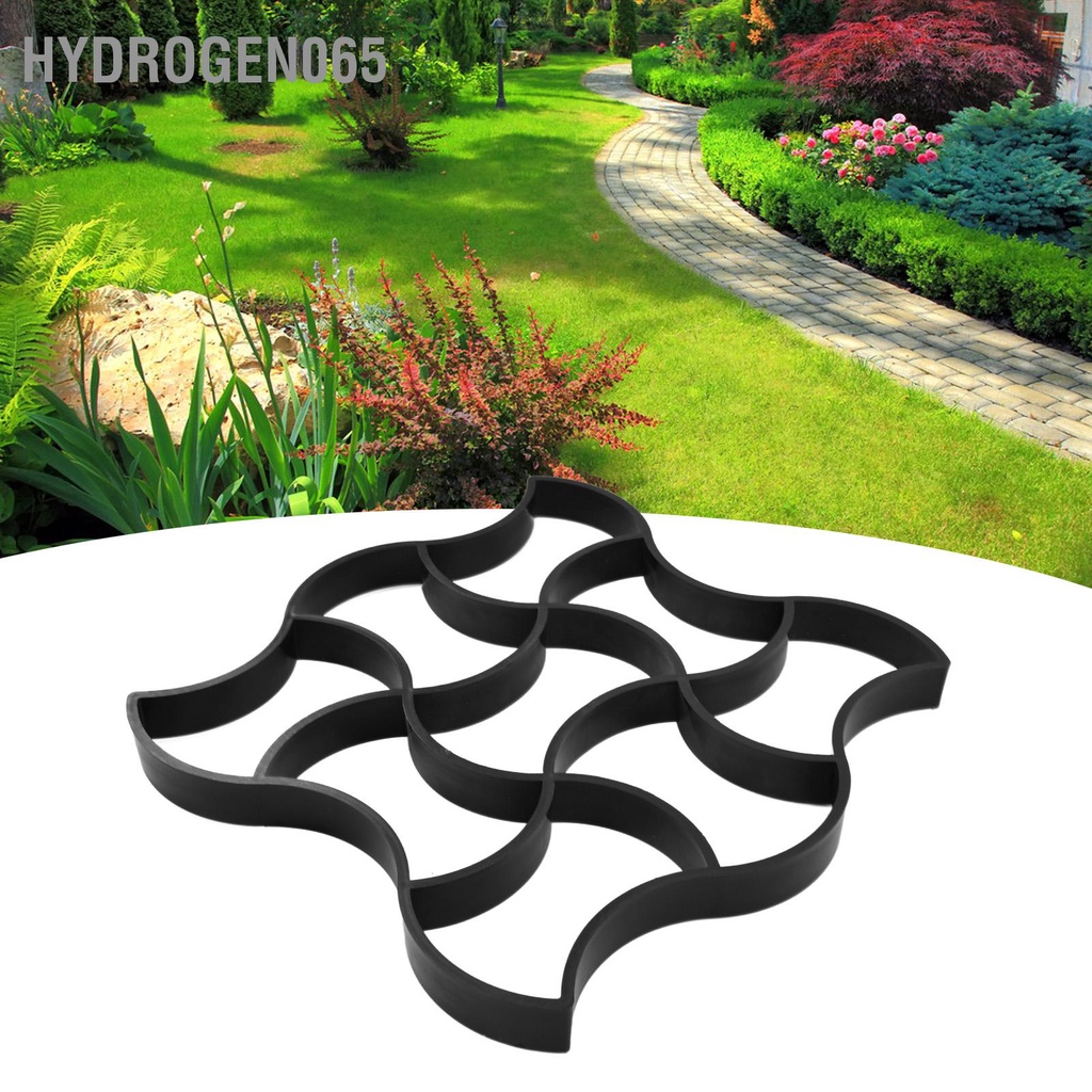 Hydrogen065 Khuôn lát gạch Mô hình không đều đặn Mặc chống mài mòn xi măng 50x50cm độc đáo cho sân vườn
