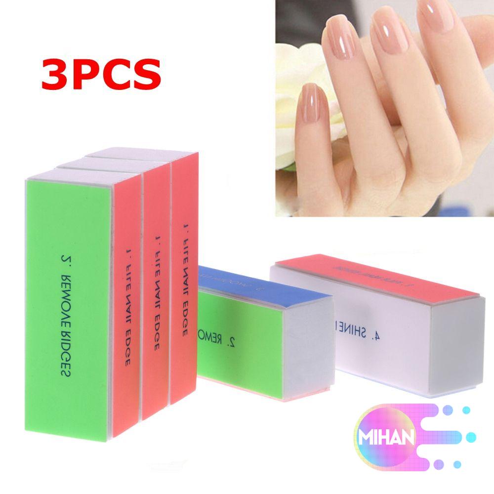 [Hàng mới về] Set 3 khối chà nhám móng tay 4 mặt