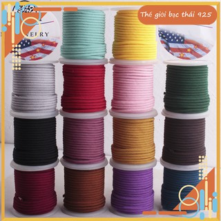 [Sản phẩm HOT] Cuộn dây vải dù 3mm, dây cao cấp làm vòng Paracord