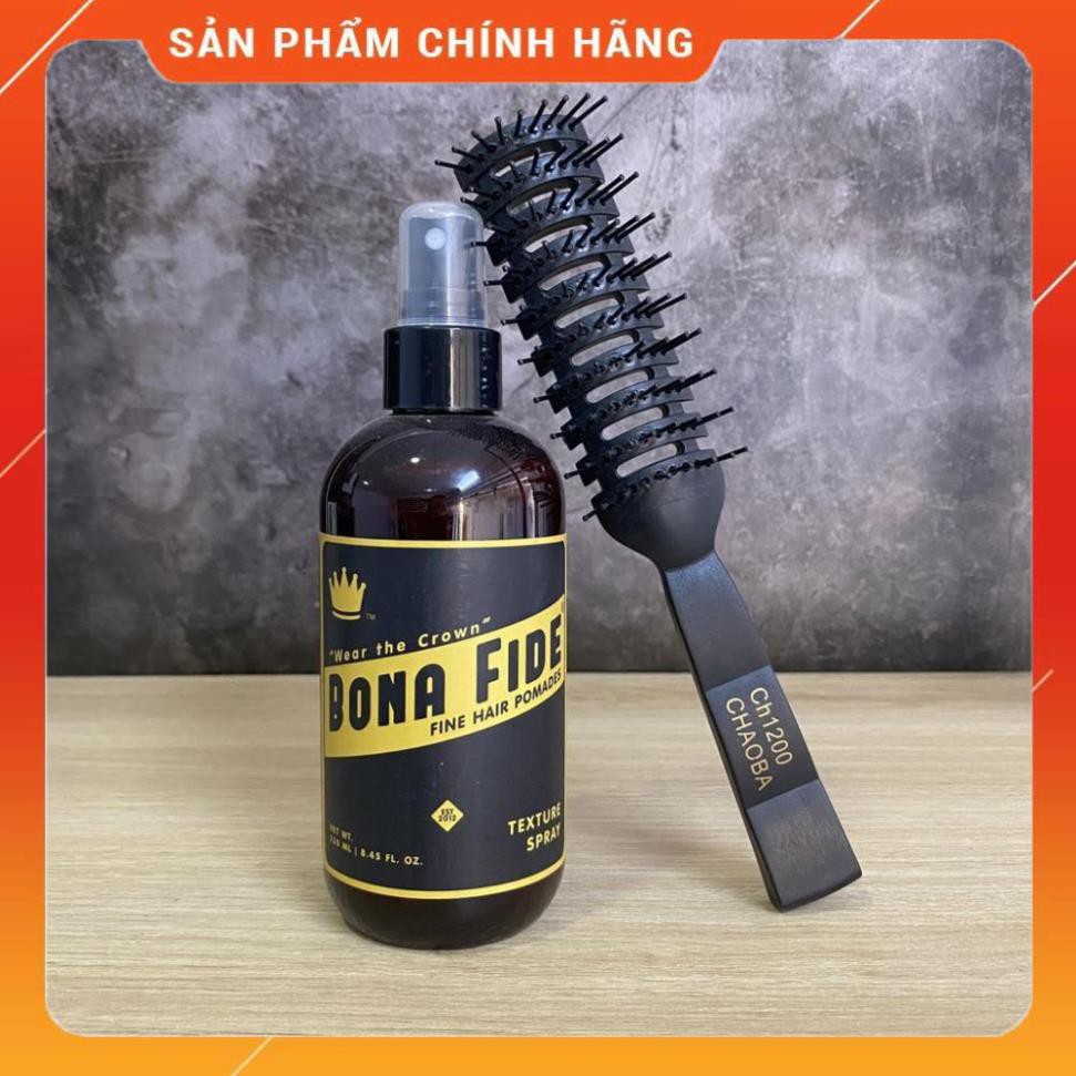 Chai Xịt Dưỡng Tạo Phồng Giữ Nếp Bona Fide + Tặng Lược