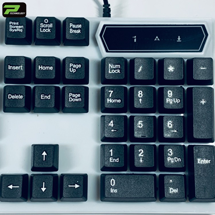 Bộ Bàn Phím Gaming Có Dây Kèm Chuột Máy Tính Bosston Có LED 7 Màu Ấn Tượng | BigBuy360 - bigbuy360.vn