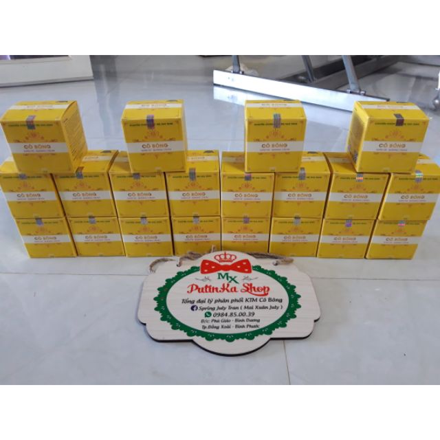 Kem tan mỡ Cô Bông giá sỉ 5 hộp