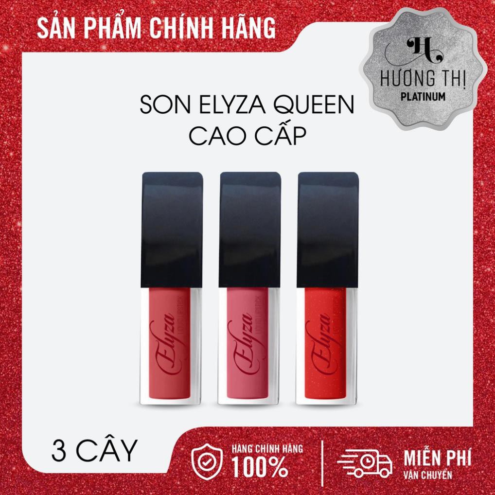 Son Kem Lì Elyza Queen Hương Thị Siêu Mềm Mịn Môi  - 5 Màu -TĐL Nhàn Trương