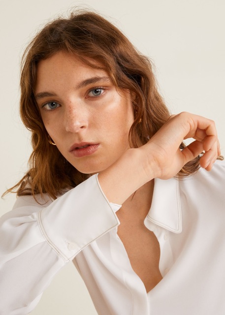 Sơmi MANGO vợt sales auth