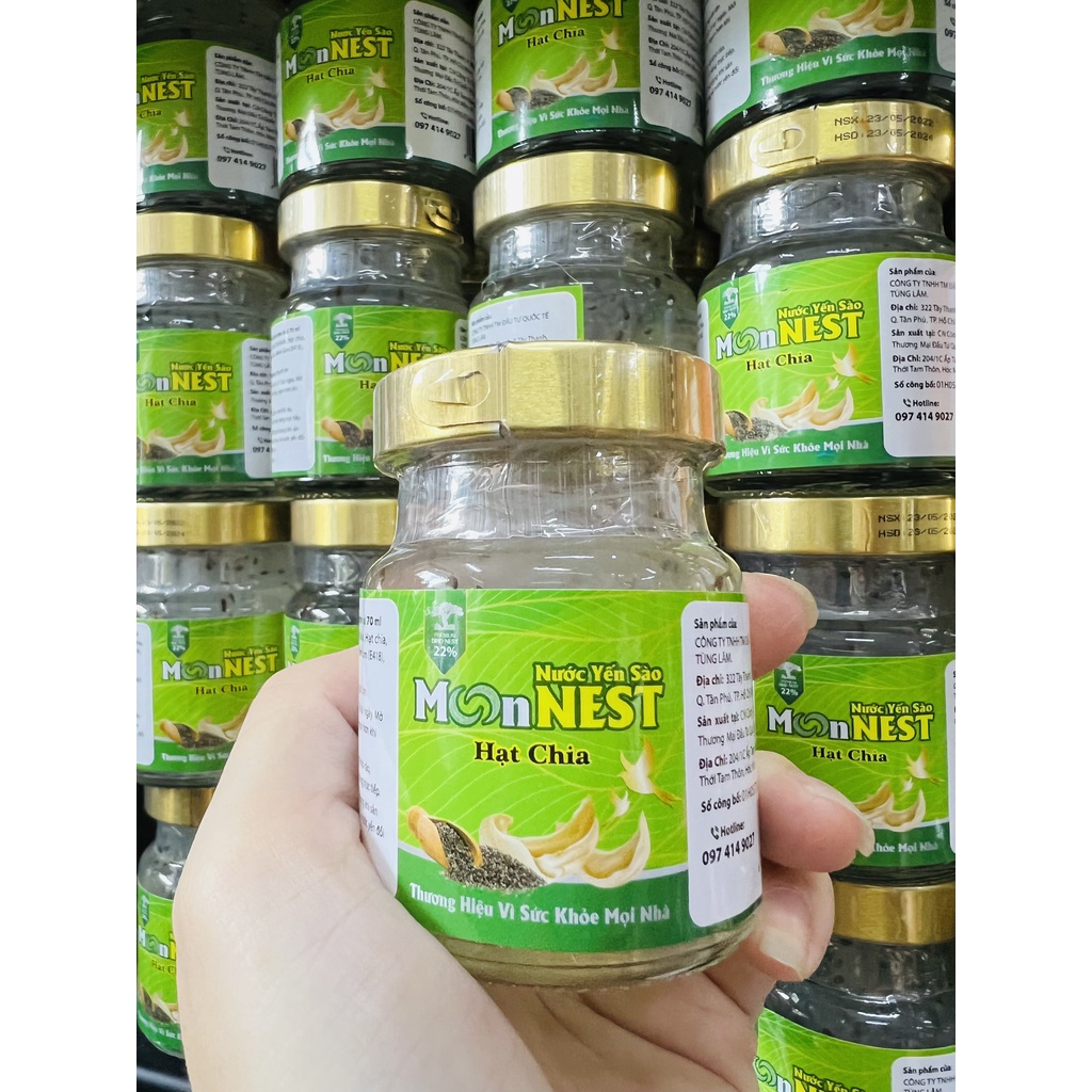 (Combo 10 hủ)Yến Hoàng-Kidstar hủ 20%-MonNest 22% 25%- Sunnest 16% 20% - Vương 22% -Kingnest -Sallanest-Rottnest 20% 30%