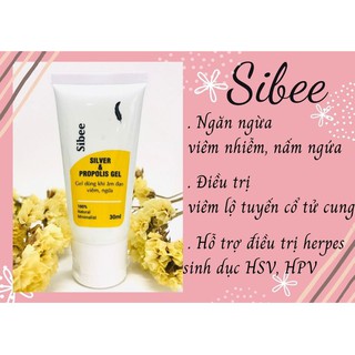 Sibee gel 30ml - hỗ trợ cải thiện nấm, tạp khuẩn
