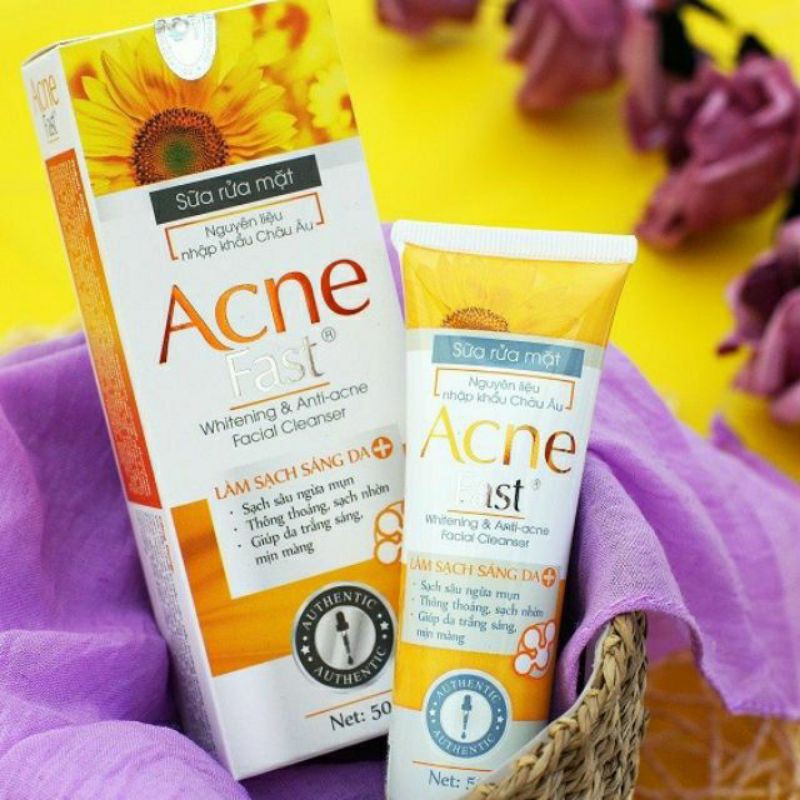 SỮA RỬA MẶT ACNE FAST CHÍNH HÃNG