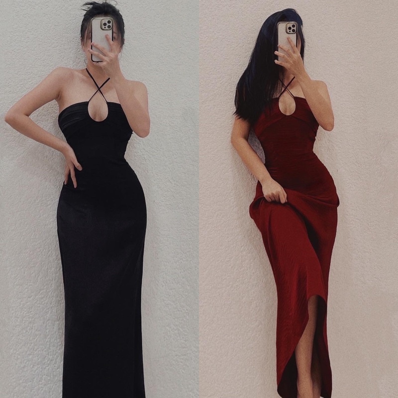 Đầm Lụa Dài Sexy Silky Dress | BigBuy360 - bigbuy360.vn