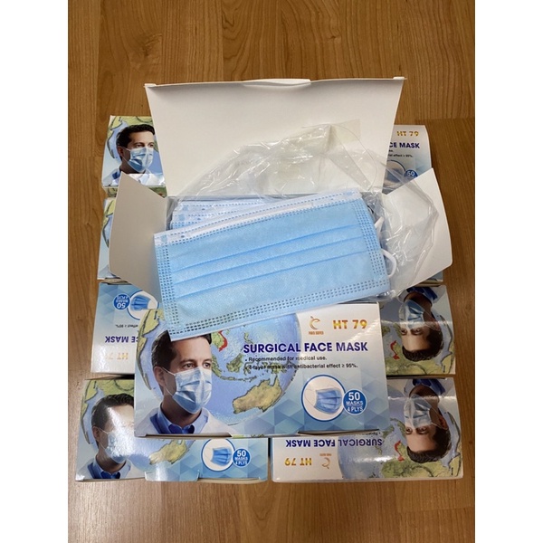 [KIDDO] Khẩu trang y tế 4 lớp HT79 (Hộp 50 cái)