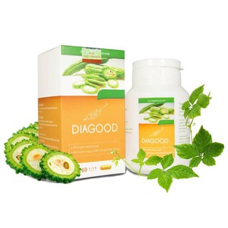 Diagood - hỗ trợ điều trị tiểu đường - ổn định mức đường huyết - ngăn ngừa biến chứng tiểu đường - Hộp 60 viên