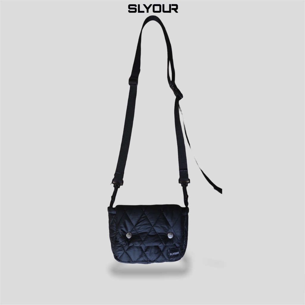 Túi đeo chéo unisex mini bag, túi đeo chéo local brand trần bông SLYOUR