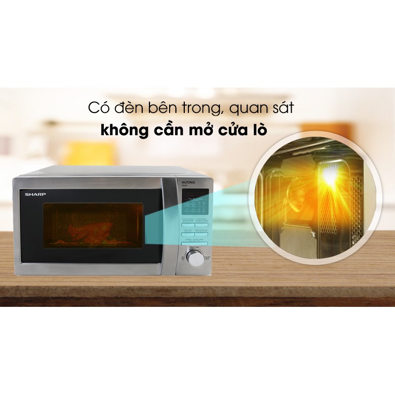 Lò vi sóng Sharp R-G620 VN  20 lít