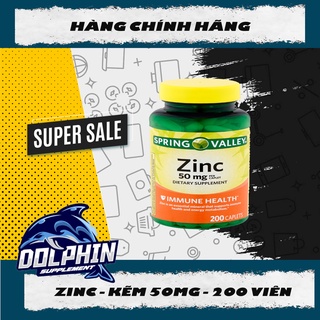 Spring valley – zinc 50mg – 200 viên