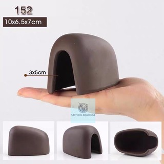 Hang trú ẩn, đồ chơi cá tép Ceramic Accessories (1)