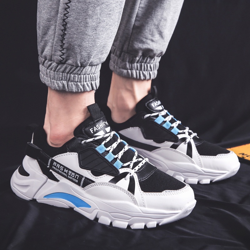 Giày thể thao nam sneaker phong cách trẻ trung năng động, thiết kế độc đáo, đế cao su tăng chiều cao - Mã sản phẩm: Q91