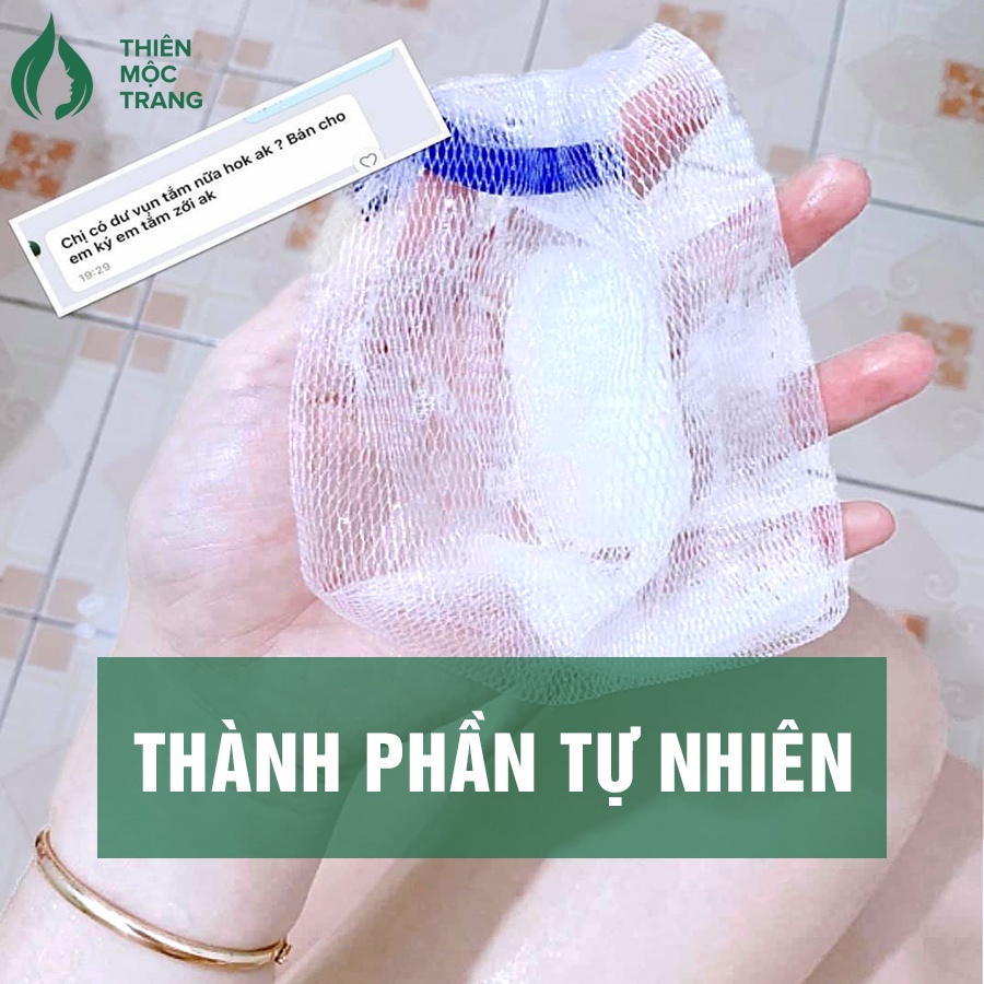 [ Handmade ] Xà Bông Mướp Đắng Nguyên Chất - Thiên Mộc Trang 100g