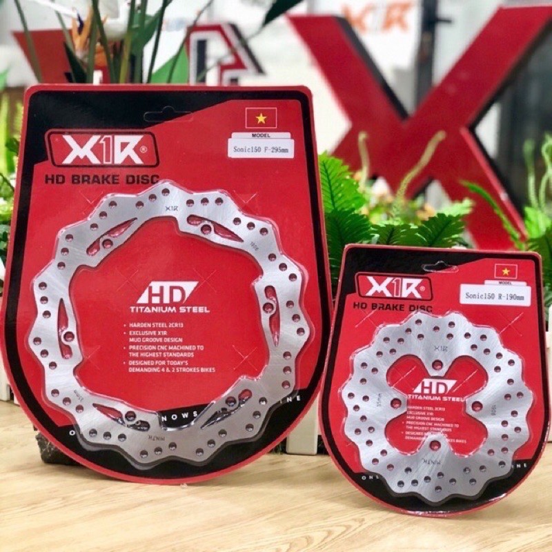 Dĩa thắng trước sau Sonic X1r