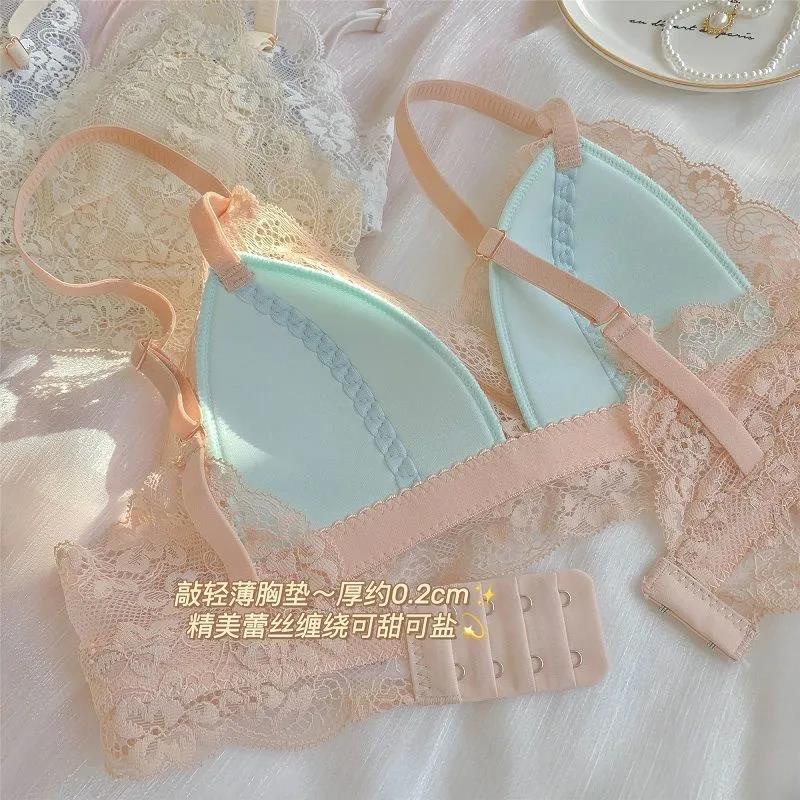 Áo Lót Ren Không Gọng Quyến Rũ Hợp Thời Trang Cho Bạn Gái