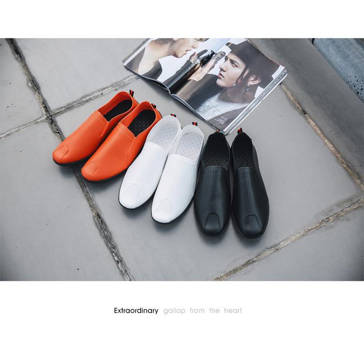 [ HOT ]  Giày lười nam Hàn Quốc đẹp, chuẩn thời trang công sở, giá rẻ năm 2019, Tphcm