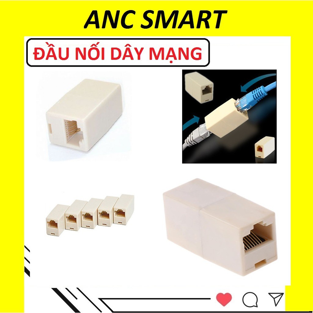 Đầu nối dây mạng 1 ra 1 ( RJ45-RJ45)