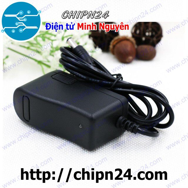 [1 CỤC] (NGUON) Nguồn Adapter Sạc 12.6V1A có đèn báo đầy