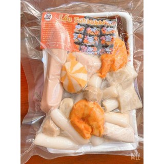 Set lẩu tokbokki 10 món