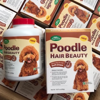[1 viên] Dưỡng lông chó Poodle - POODLE HAIR BEAUTY - GIẢM RỤNG -BÓNG MƯỢT - GIỮ MÀU