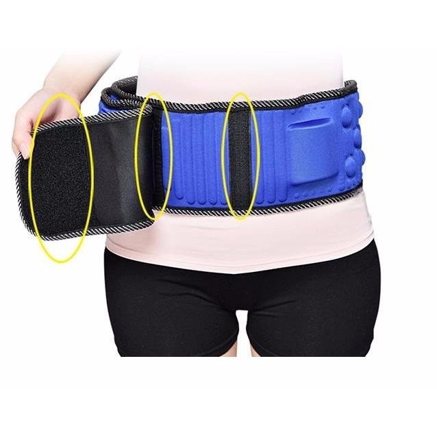 Đai massage, máy tập bụng X6, Máy matxa giảm mỡ bụng Tặng kem thước dây