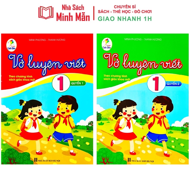 Bộ Vở Luyện Viết Lớp 1 – Cánh Diều - Theo Chương Trình Sách Giáo Khoa Mới 2022