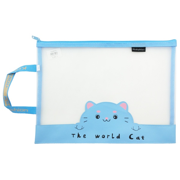 Túi Lưới Nhựa - HongXing 8346 - The World Cat - Màu Xanh