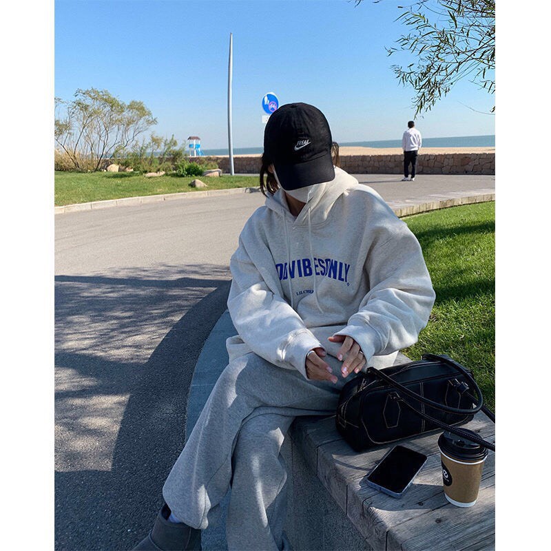 Hoodie Oversize Nam Nữ Dáng Rộng Unisex Chữ Good Mũ To Tay Bồng Uzzlang Basic
