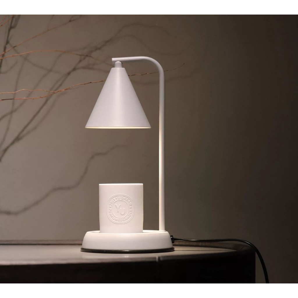 Đèn Đốt Nến Thơm Basic kim loại - Warmer Candles GU10 có núm chỉnh độ sáng