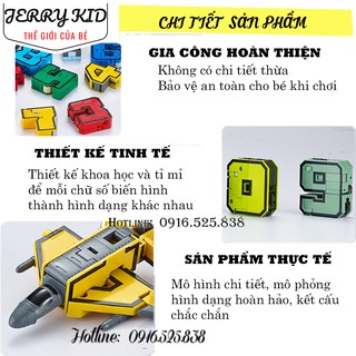 Bộ số biến hình thông minh lego 15 chi tiết kèm quà tặng chữ biến hình - ảnh sản phẩm 6