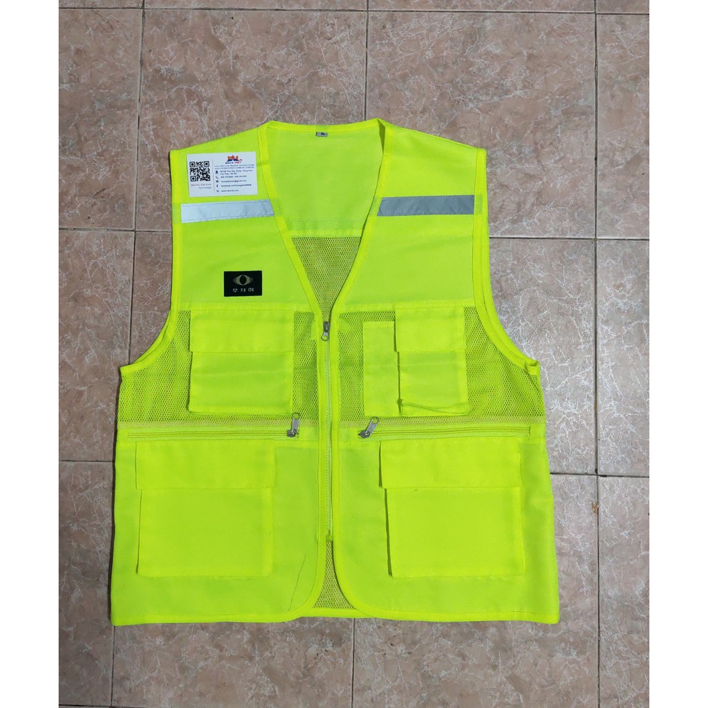 áo ghi lê xuất phản quang (sỉ, lẻ giá rẻ)