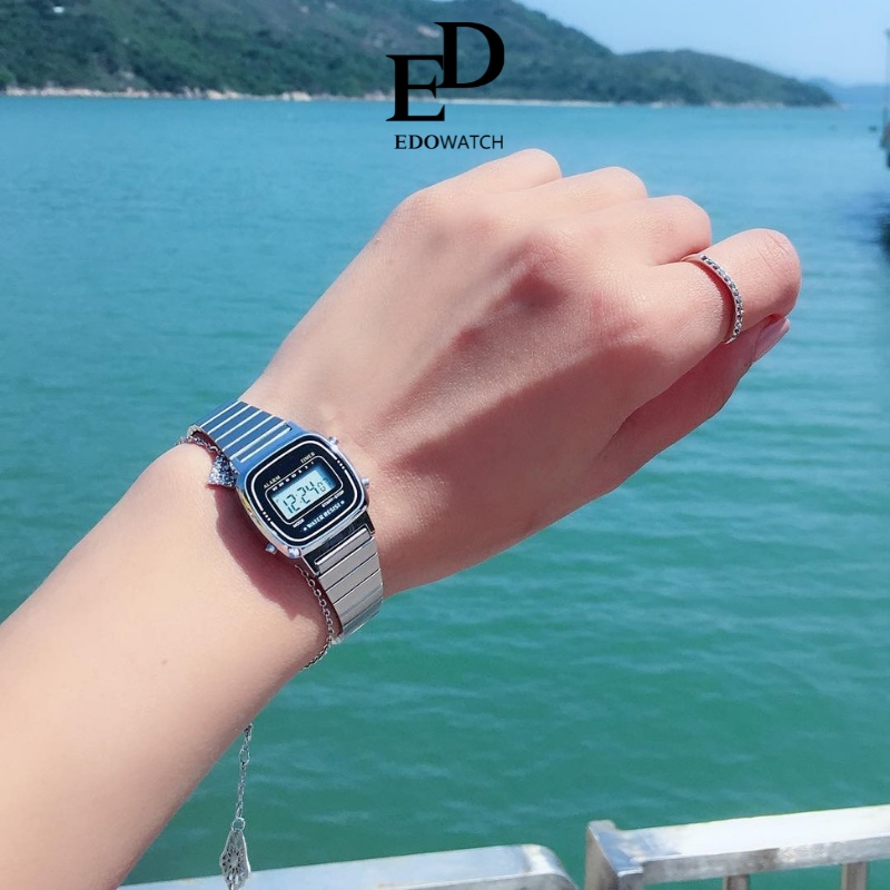 Đồng Hồ Nữ LA 670 Đẹp, Dây Kim Loại, giá rẻ, thiết kế thời trang, phiên bản mini huyền thoại VD03
