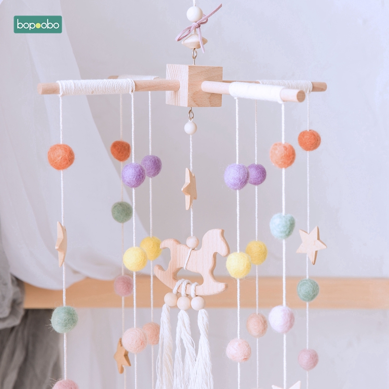 Lục lạc MAMIMAMIHOME chất liệu mềm có chuông tránh xa lửa treo cho bé vui chơi