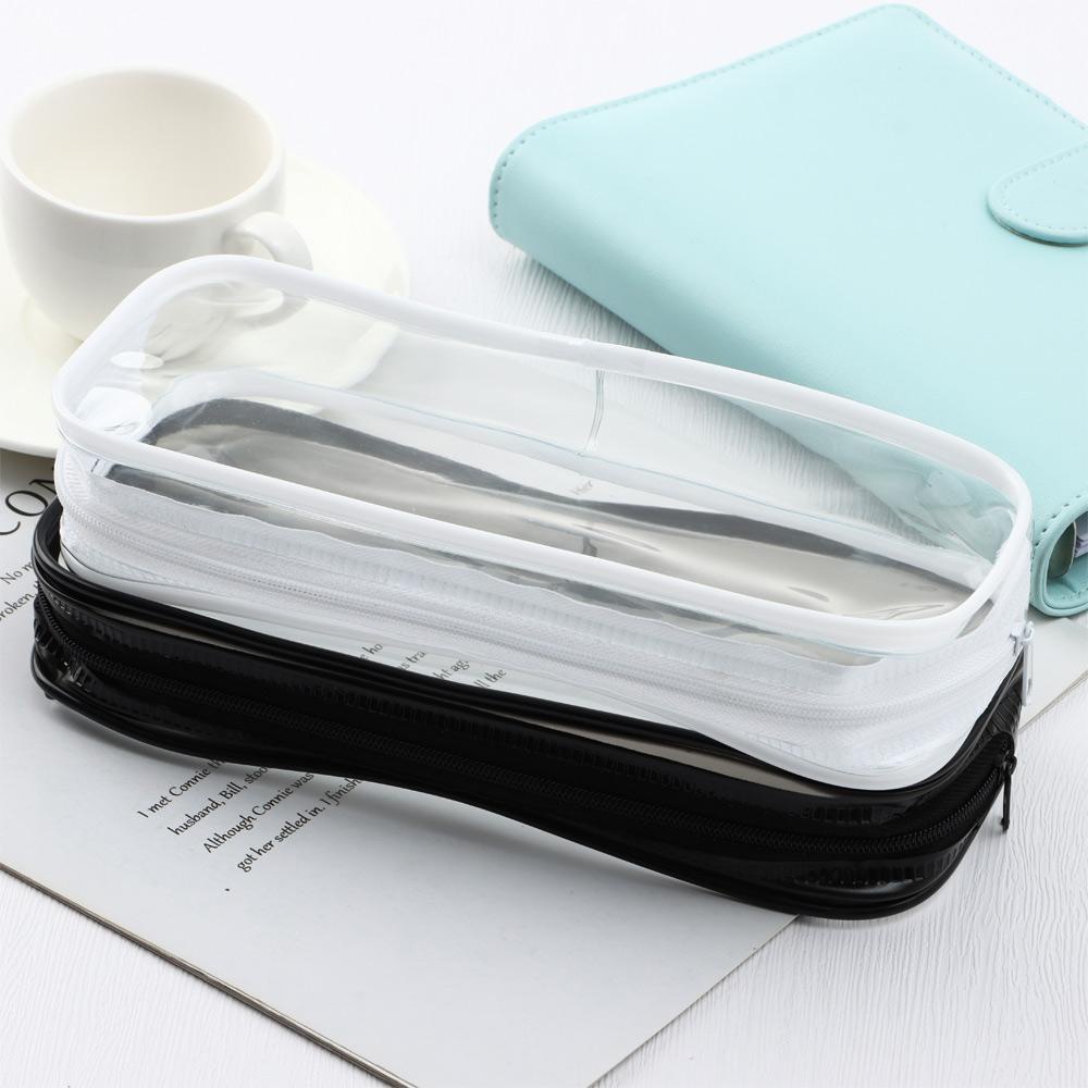 Túi Đựng Bút Trong Suốt Sức Chứa Lớn Sắp Xếp Gọn Gàng Cho Văn Phòng