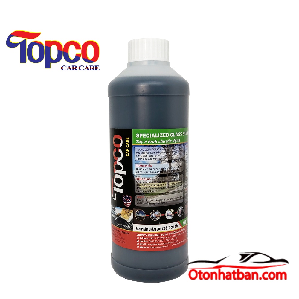 Tẩy Ố Kính TOPCO 1000ml