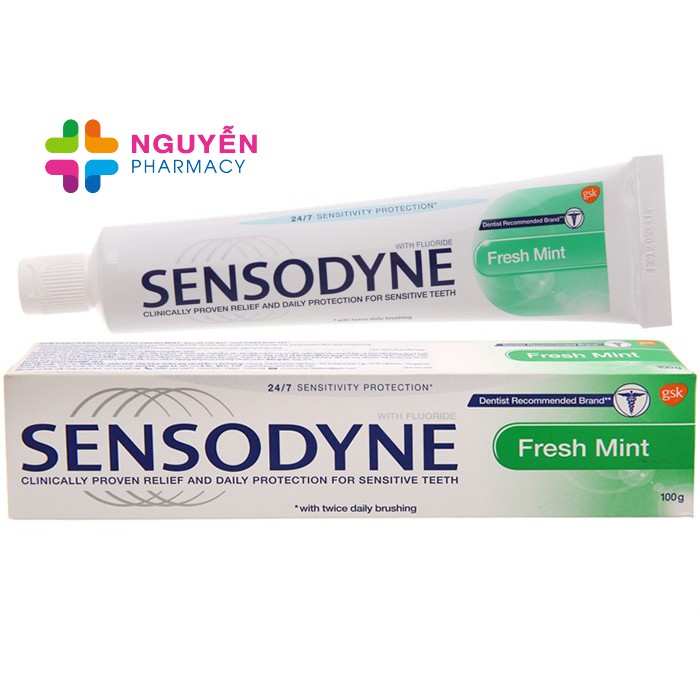 Kem Đánh Răng Sensodyne - Trắng Răng, Giảm Ê Buốt, Chảy Máu, Bảo Vệ Nướu Toàn Diện