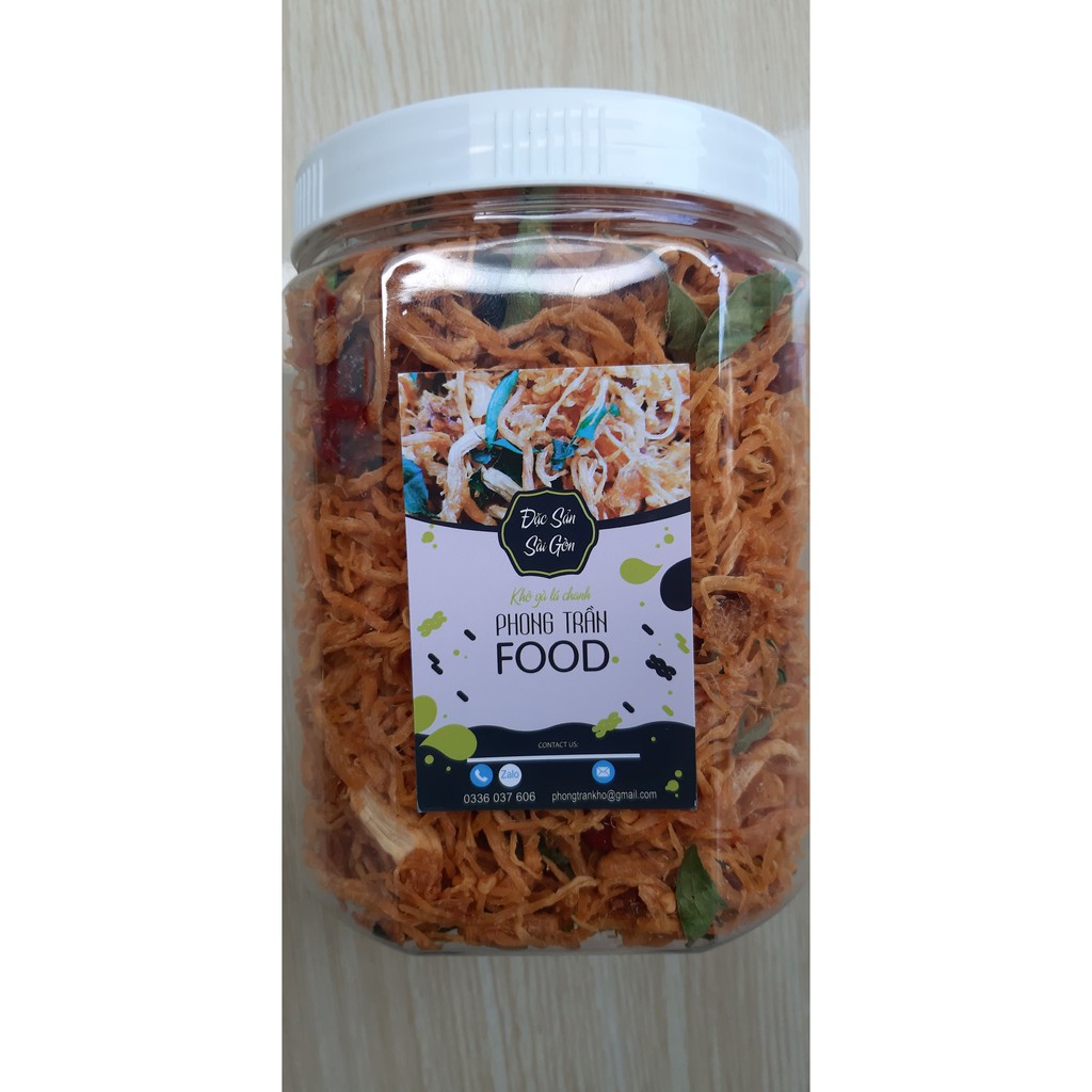 500GAM KHÔ GÀ LÁ CHANH LOẠI 1