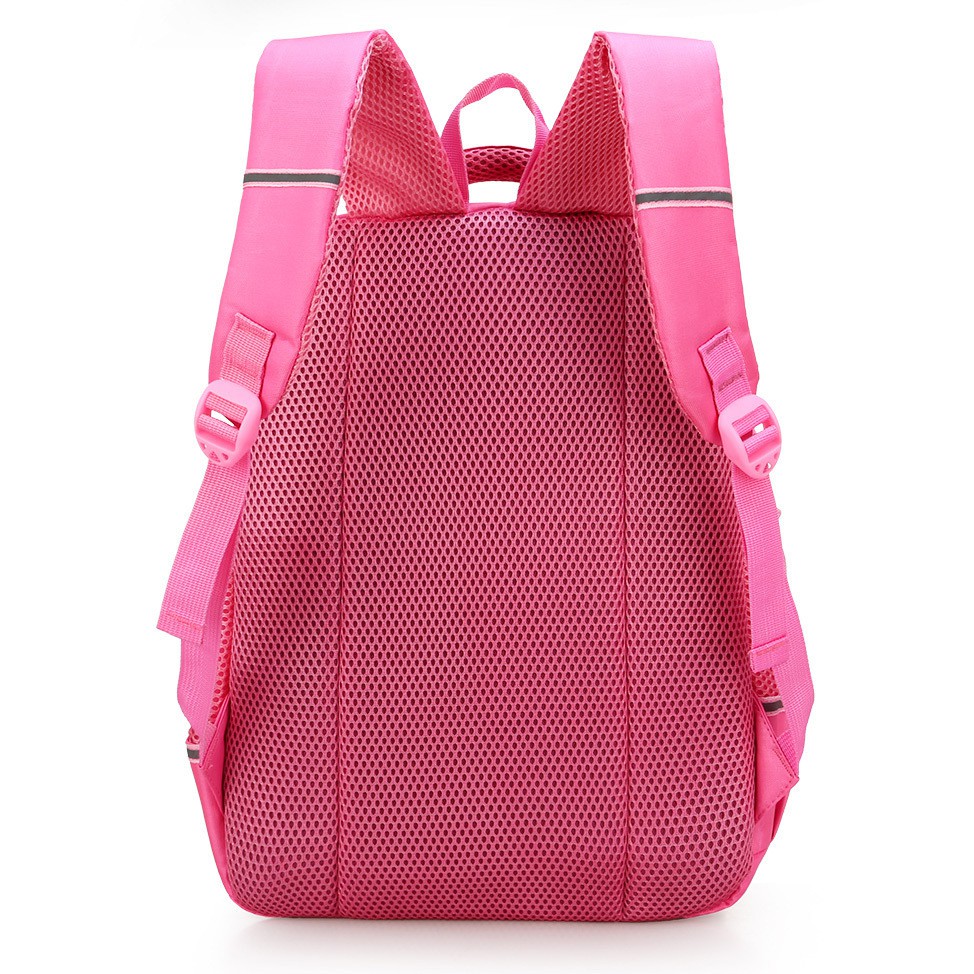 Balo đi học mầu hồng mèo hello kitty  đáng yêu dành cho bé gái cấp 1 tiểu học lớp 12345 TE11