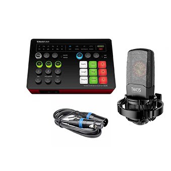 [Mã ELHACE giảm 4% đơn 300K] Combo hát karaoke online với Sound Card Autotune Takstar SC-M1