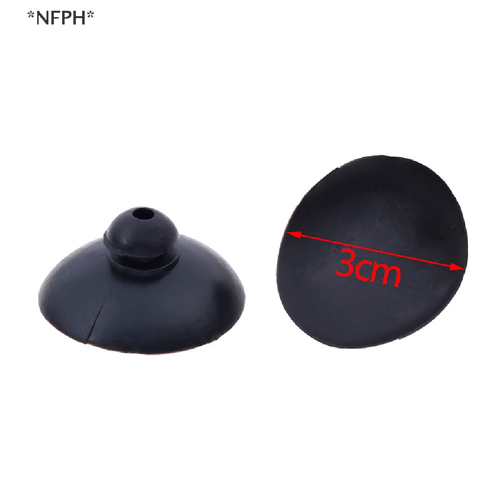 [NFPH] [Hot] Set 10 Kẹp Giữ Bể Cá Bằng Silicon Mềm Màu Đen Có Giác Hút