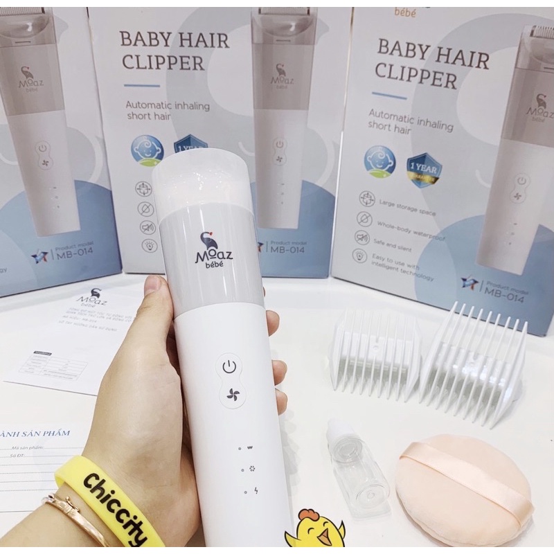 Tông đơ Moaz Bebe MB 014 dành cho bé Moaz 014
