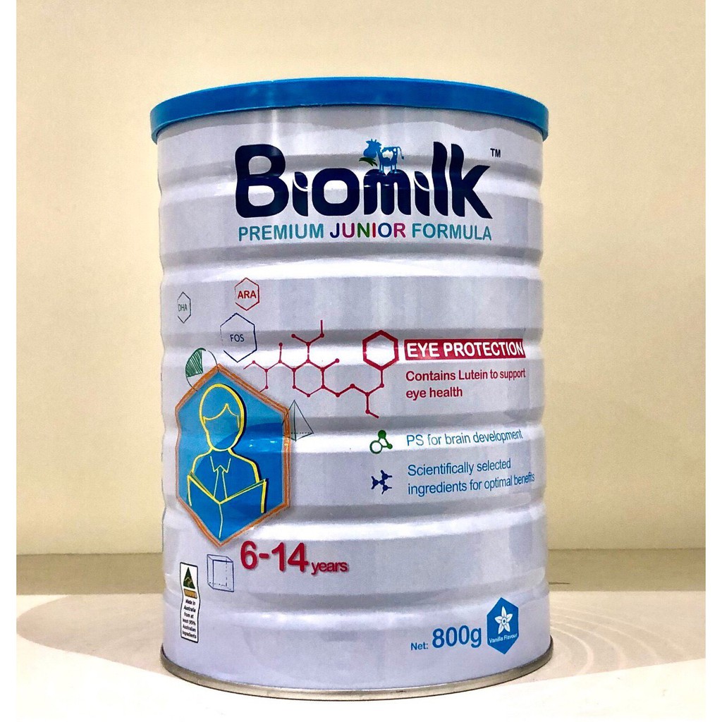 Sữa bột Biomilk nhập khẩu Úc số 1,2,3,4, cho trẻ nhẹ cân và người trên 40 tuổi