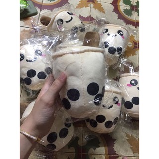 Móc khóa bông hình trà sữa 20cm