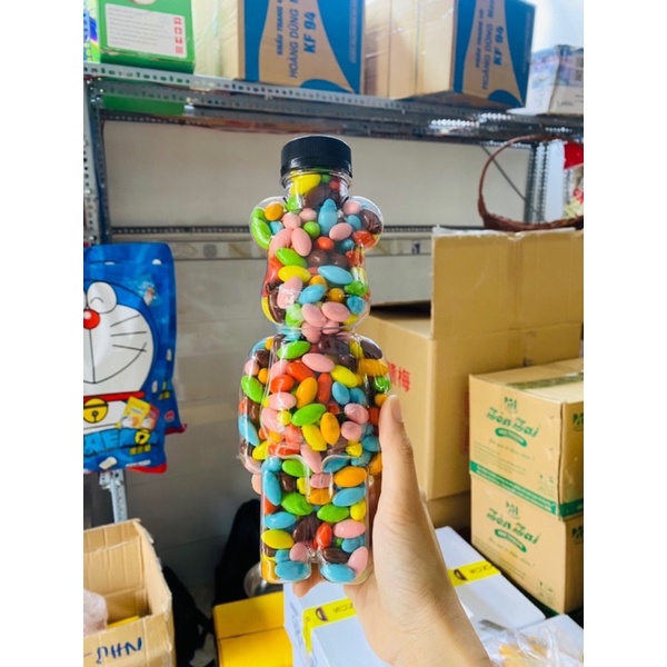 [Freeship ] KẸO SỎI - NHỘNG SOCOLA (NHIỀU MẪU HŨ PET LỰA CHỌN ) 500Gr